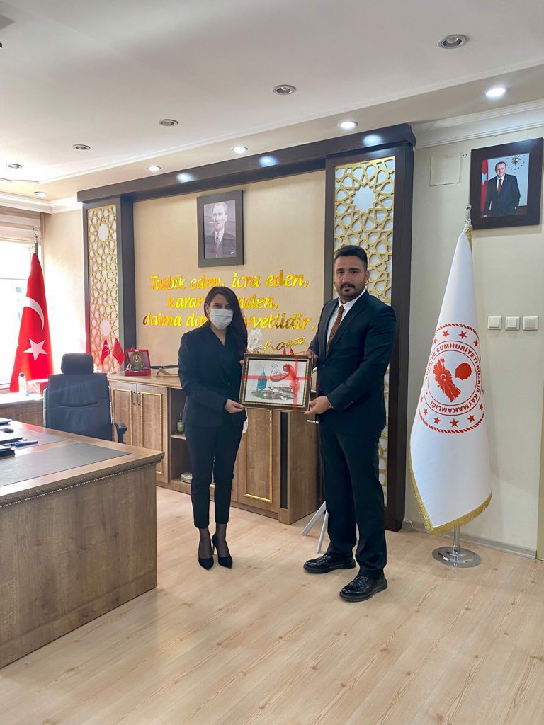 Bozkır Kaymakamı Sayın Fatmagül DALMIŞ' a Hayırlı Olsun Ziyareti